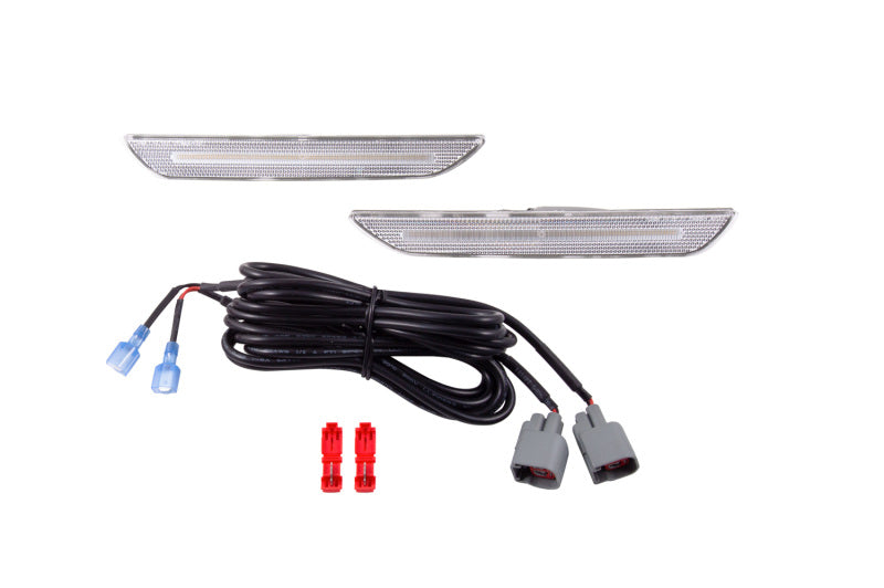 Feux de position latéraux à LED Diode Dynamics 15-21 EU/AU Ford Mustang - Rouge (paire)