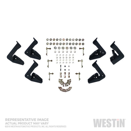 Marchepieds Westin 07-21 Toyota Tundra DC HDX en acier inoxydable - Tex. Blk