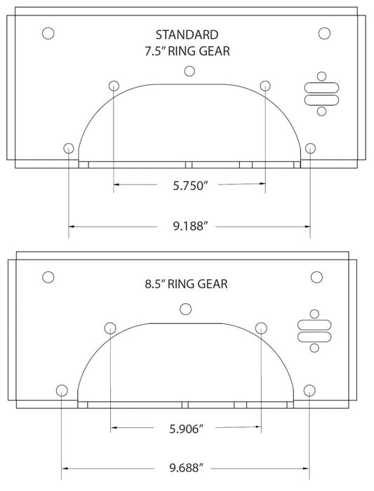 Système de suspension arrière à bras triangulaire boulonné Ridetech 82-03 Chevy S10 et S15