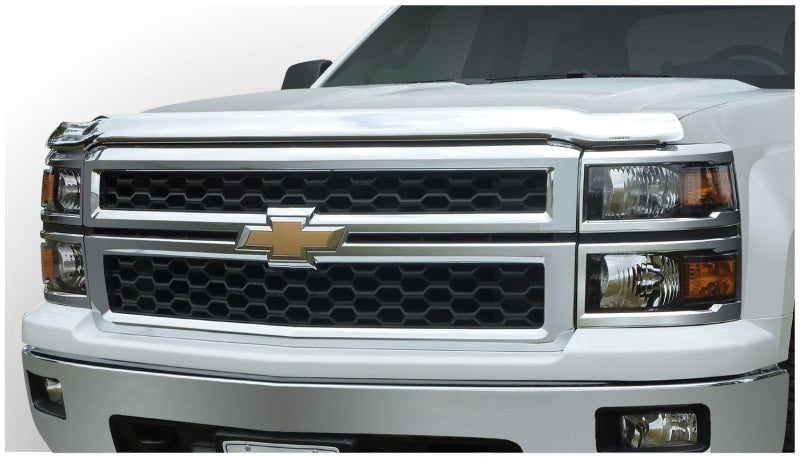 Stampede 2015-2018 GMC Sierra 2500 HD Vigilante Premium Hood Protector - Chrome