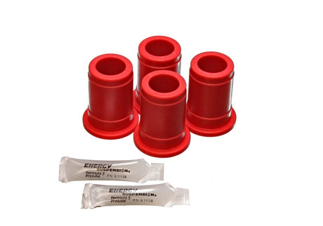 Ensemble de bagues de bras de suspension avant rouges Energy Suspension 86-88 Toyota 4 Runner/PickUp (bas UNIQUEMENT)