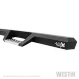 Westin 07-21 Toyota Tundra DC HDX Stainless Drop Nerf Step Bars - Tex. Blk