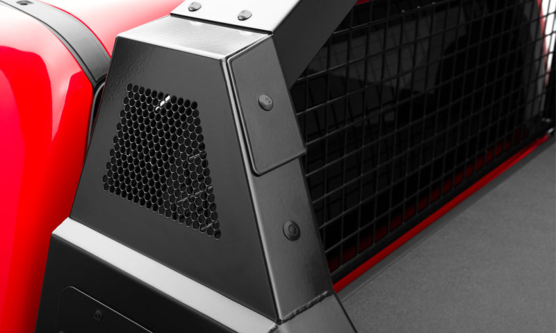 Porte-bagages en acier calibre 14 BackRack 2019-2022 Chevrolet Silverado 1500 avec kit de quincaillerie - Noir