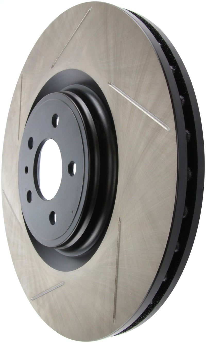 Disque de frein avant droit StopTech Premium High Carbon 13-14 Ford Mustang/Shelby GT500 à fente