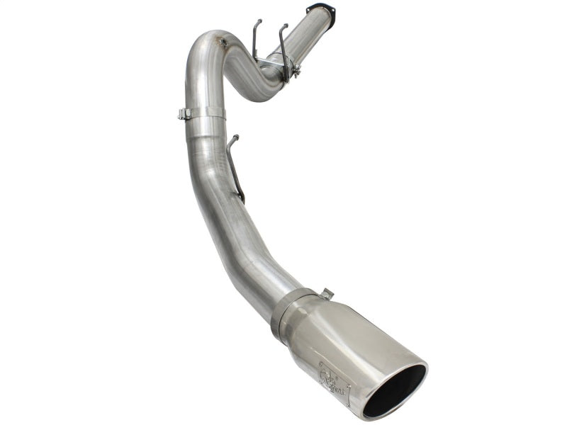 Échappement aFe MACHForce XP 5 pouces DPF-Back SS Exh 2015 Ford Turbo Diesel V8 6,7 L Embout poli