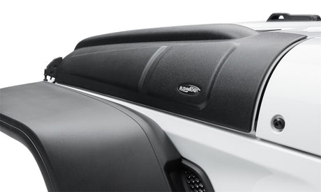 Bushwacker 07-18 Jeep Wrangler JK/JKU Trail Armor Hood Armor (ensemble de 3 pièces) - Tex. Noir