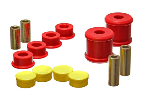 Ensemble de bagues de bras oscillant arrière rouges pour Subaru Impreza/WRX 02-06 Energy Suspension