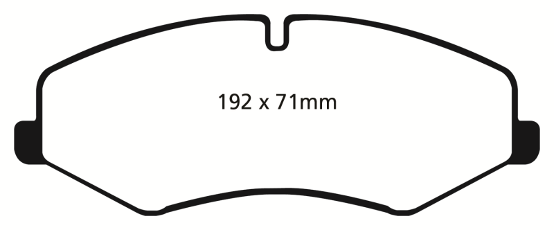 Plaquettes de frein avant EBC 10-14 Land Rover LR4 5 Greenstuff