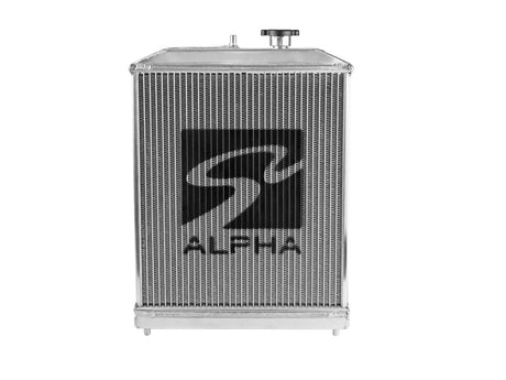 Radiateur Skunk2 Alpha Series 92-00 Honda Civic (demi-taille) (double cœur) (transmission manuelle)