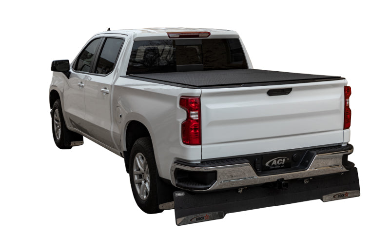 Access LOMAX Pro Series Tri-Fold Cover 2019+ Chevy/GMC Full Size 1500 5ft 8in Box - Blk Diamond Mist