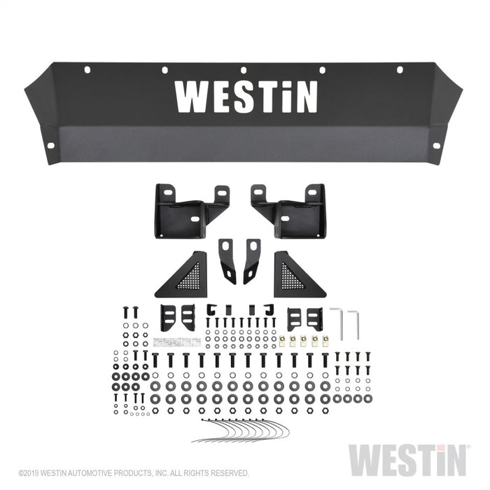 Pare-chocs avant Westin 19-20 Chevy Silverado 1500 Outlaw – Noir texturé