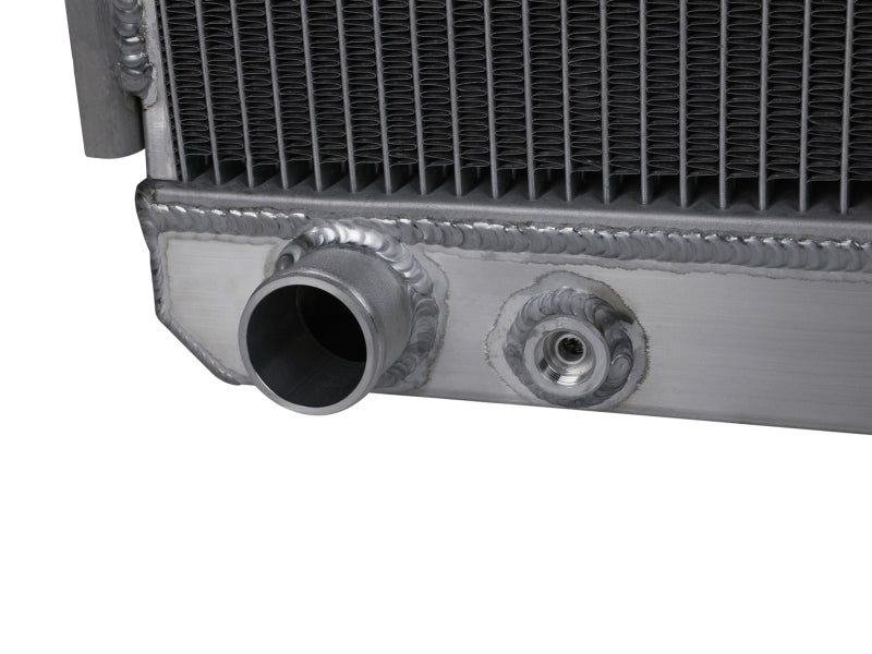 Radiateur tubulaire et à ailettes en aluminium aFe BladeRunner Street Series pour Jeep Wrangler (TJ) L6-4.0L