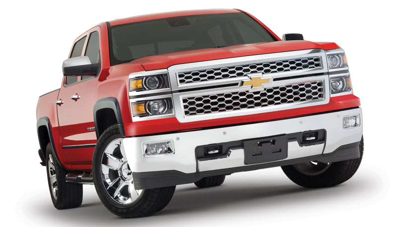 Élargisseurs de benne Bushwacker 15-18 Chevy Silverado 2500 HD Fleetside de style OE, 4 pièces, 78,8/97,8 po - Noir