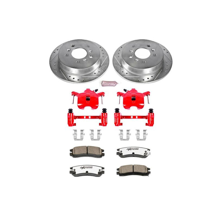 Kit de freins arrière Power Stop 08-09 Buick Allure Z26 Street Warrior avec étriers