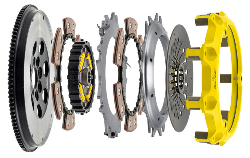 Kit de course ACT EVO 10 5 vitesses uniquement Mod Twin XT avec moyeu à ressort et capuchon de couple 1120 pi/lb, pas pour une utilisation sur route