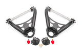 BMR 64-72 A-Body Non-Adj Upper A-Arms (Polyurethane) - Black Hammertone BMR Suspension