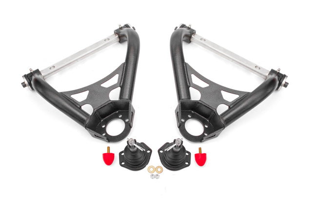 BMR 64-72 A-Body Non-Adj Upper A-Arms (Polyurethane) - Black Hammertone BMR Suspension