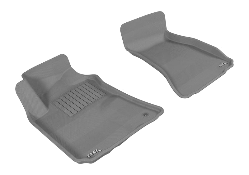 Tapis de sol 3D MAXpider 2008-2010 Dodge Challenger Kagu 1ère rangée - Gris