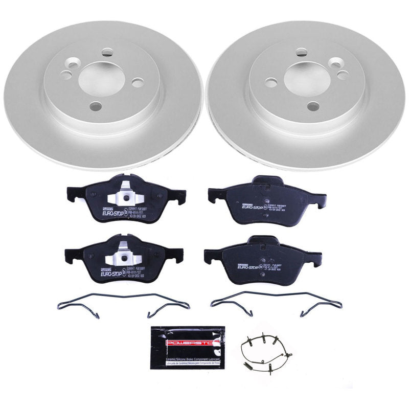 Kit de freins avant Euro-Stop Power Stop 07-08 Mini Cooper
