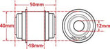 Joint flexible scellé SPC Performance X Axis pour Mustang Cobra