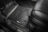 Revêtements de sol avant noirs Husky Liners 07-10 Ford Expedition / Lincoln Navigator WeatherBeater