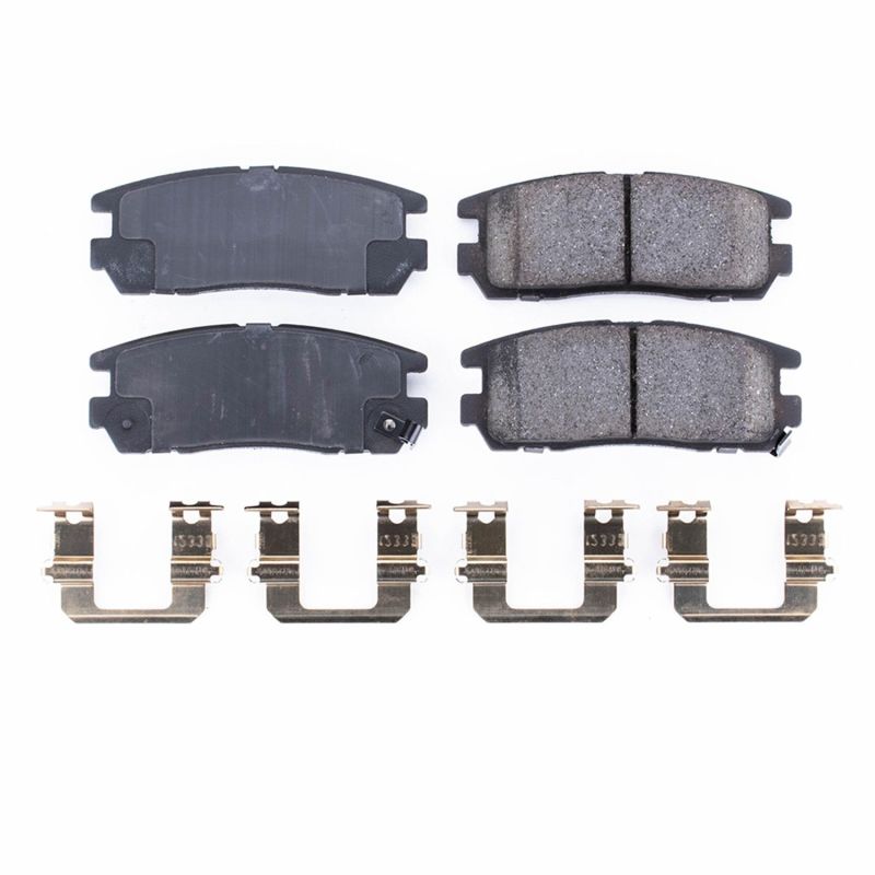 Power Stop 96-99 Acura SLX Rear Z17 Evolution Ceramic Brake Pads w/Hardware