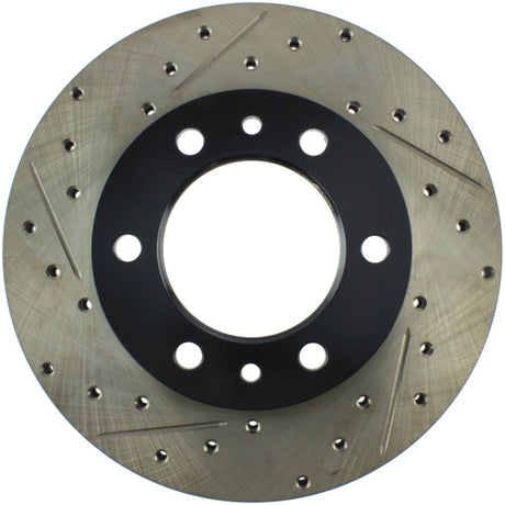 Rotor avant rainuré et percé StopTech 81-89 Toyota Land Cruiser