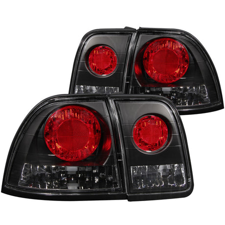 Feux arrière ANZO Honda Accord 1996-1997 Noir