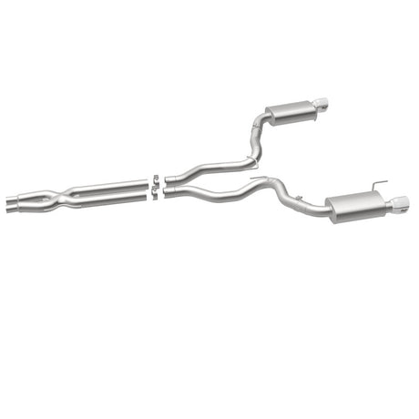Catback MagnaFlow, SS, 3 po, Street, double embouts polis de 4,5 po, Ford Mustang GT V8 5,0 L 2015