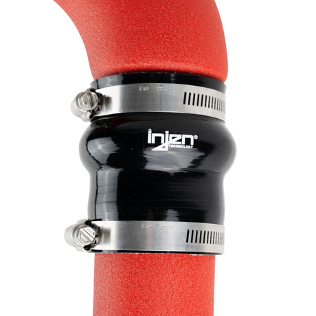 Tuyaux d'échangeur thermique turbo SES rouge froissé pour BMW L6-3.0L/Turbo/Twin Turbo/L4-2.0L/L6-2.5L 16-20