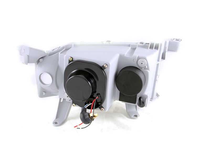 ANZO 2004-2007 Scion Xb Phares de projecteur avec Halo Black G2