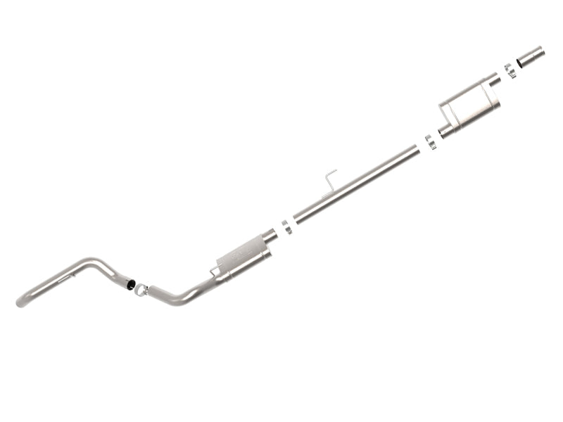 aFe +20 Jeep Gladiator MACH Force-Xp 3 IN 409 Cat-Back en acier inoxydable Cat-Back Hi-Tuck