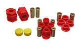 Ensemble de bagues de bras de suspension avant rouges pour Honda Civic Si 99-00 Energy Suspension