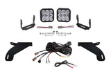 Kit d'éclairage à LED pour pare-chocs Ford F-150 SS5 21-22 de Diode Dynamics - Combo blanc Pro