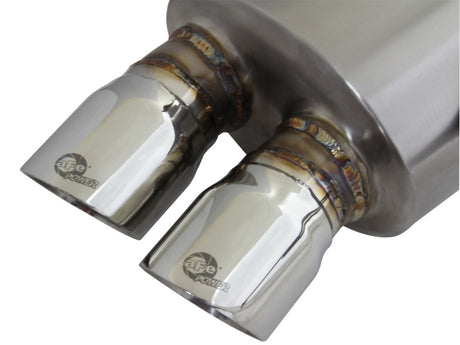 Système d'échappement Cat-Back en acier inoxydable aFe 20-21 Audi A4 L4-2.0L (t) MACH Force-Xp de 3 à 2-1/2 pouces