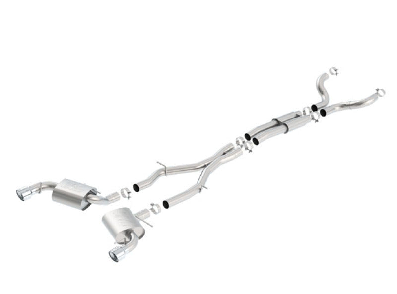 Borla 16-17 Chevy Camaro SS 6.2L ATAK Catback Single Split Rear Exit Exhaust w/Single Tips