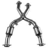 Kooks 96-04 Ford Mustang SVT Cobra 1-5/8 x 1-3/4 x 3 4V Kit collecteur et tuyau en X à catégorisation verte