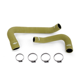 Kit de durites en silicone Mishimoto 07-11 Jeep Wrangler 6 cylindres Olive Drab