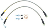 Conduites de frein avant en acier inoxydable StopTech pour Chevrolet Corvette 14-17