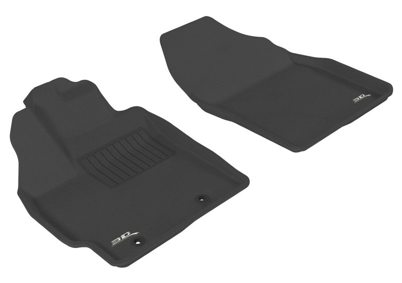 Tapis de sol 3D MAXpider 2010-2011 Toyota Prius Kagu 1ère rangée - Noir