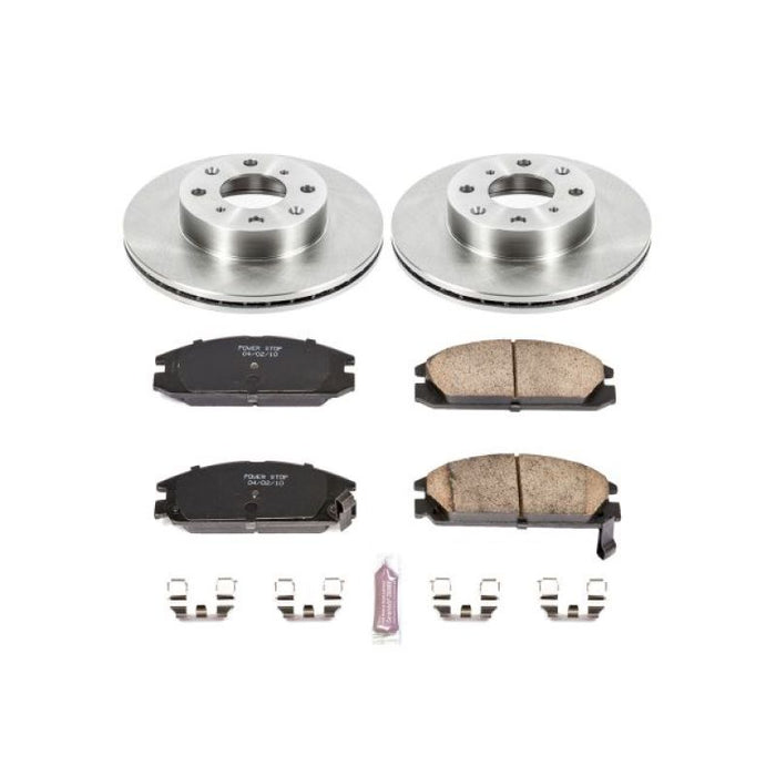 Power Stop 88-89 Honda Accord Front Autospecialty Brake Kit