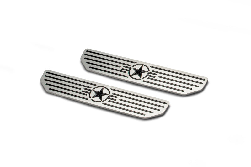 Plaques de seuil avant Jeep Gladiator JL DV8 Offroad 2018-2019