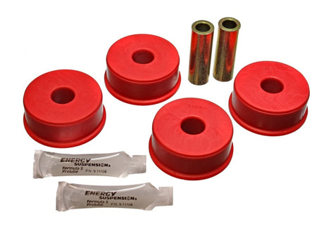 Ensemble de bagues de bras de suspension arrière rouges pour Mitsubishi Eclipse FWD 90-94 Energy Suspension