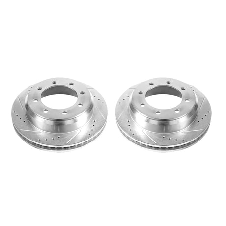 Disques de frein arrière Power Stop 08-14 Ford E-150 Evolution percés et fendus - Paire