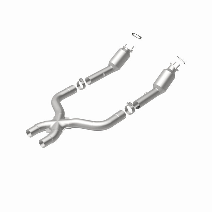 Convertisseur MagnaFlow California Grade conforme CARB, montage direct sur Ford Mustang GT 5.0L 11-14