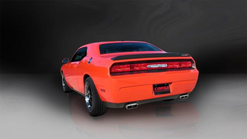 Échappement arrière poli Xtreme Cat-Back pour Dodge Challenger SRT-8 6,1 L V8 Corsa 08-10