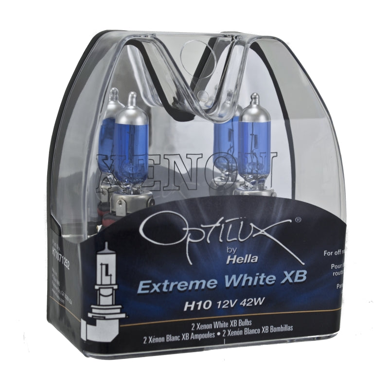 Ampoule blanche Xen Hella H10 12V 42W (paire)