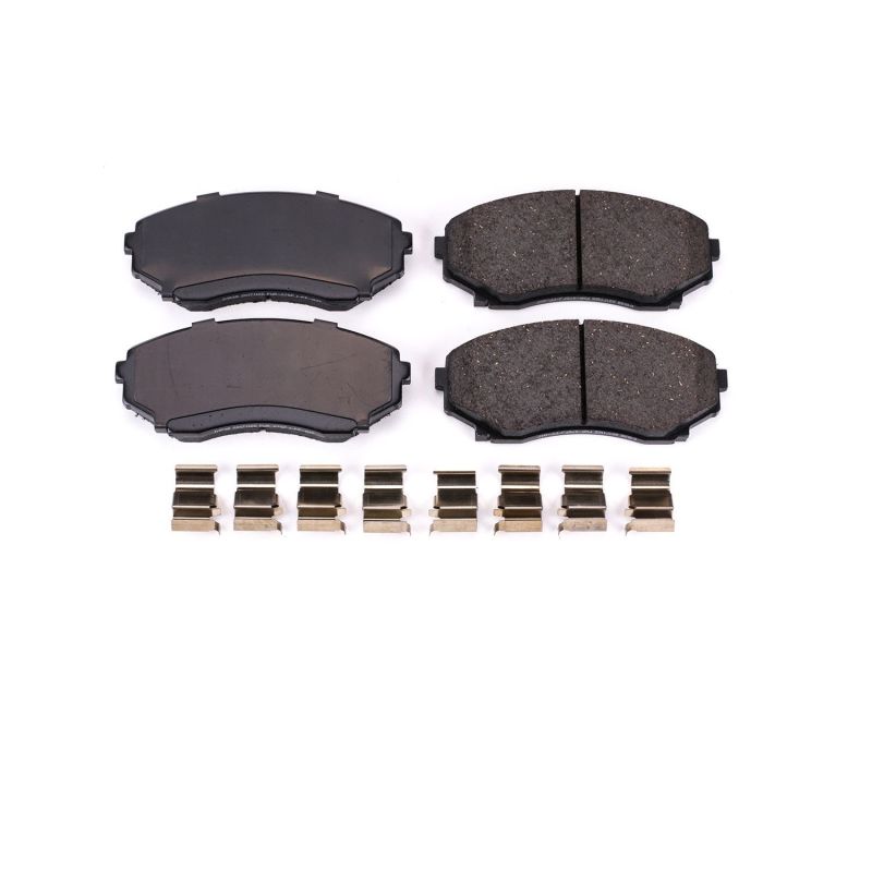 Plaquettes de frein avant Power Stop 92-98 Mazda MPV Z17 Evolution en céramique avec matériel