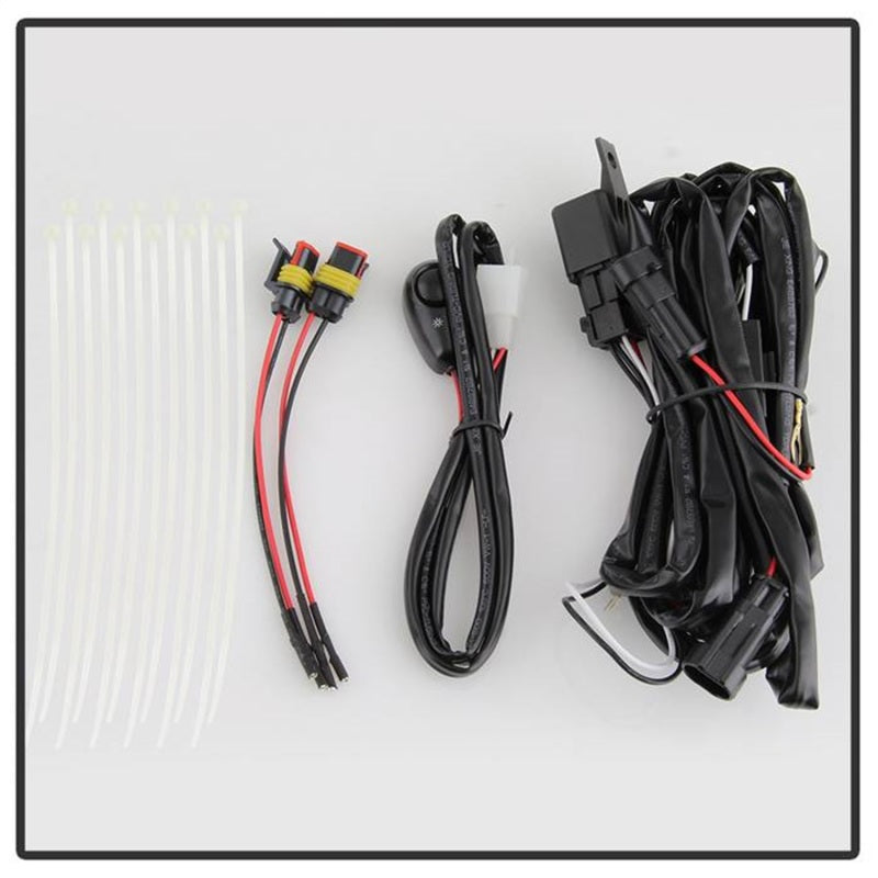 Feu antibrouillard à DEL de style OEM Spyder 16-18 Chevy Silverado 1500 avec interrupteur - Transparent (FL-CSIL16-LED-C)