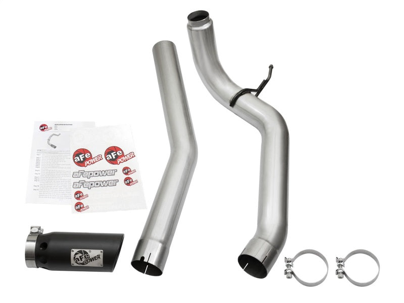 aFe ATLAS Exhaust 4in DPF-Back AL Nissan Titan XD 2016 V8-5.0L (td)